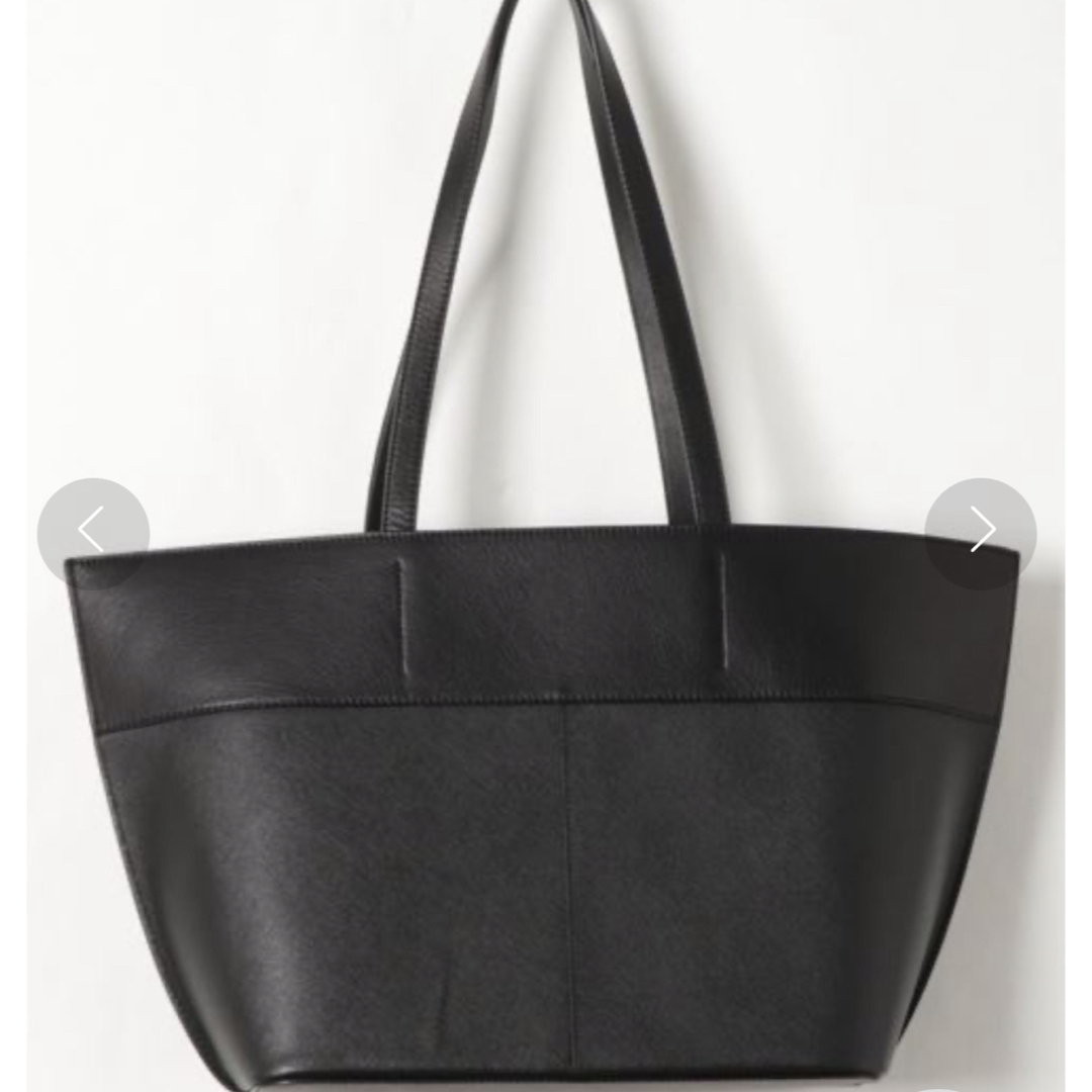 A.P.C. 黒 レザー トートバッグ