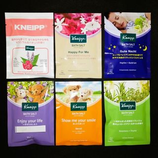 クナイプ(Kneipp)のクナイプ バスソルト 6袋 6種類 入浴剤(入浴剤/バスソルト)