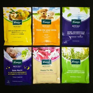 クナイプ(Kneipp)のクナイプ バスソルト 6袋 6種類 入浴剤(入浴剤/バスソルト)