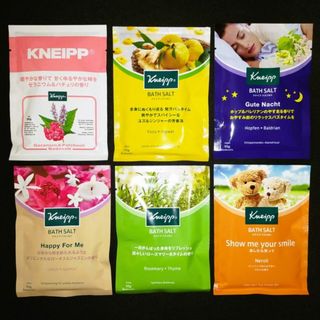 クナイプ(Kneipp)のクナイプ バスソルト 6袋 6種類 入浴剤(入浴剤/バスソルト)