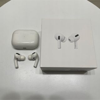 アップル(Apple)のAPPLE AirPods Pro ノイズキャンセリング付完全ワイヤレスイヤホン(ヘッドフォン/イヤフォン)