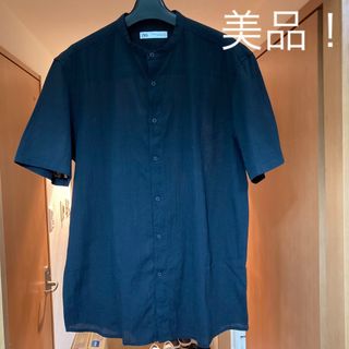 ザラ(ZARA)の★ZARA  ノーカラーシャツ　バンドカラー　大幅値下げ！(シャツ)