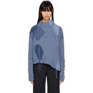 アクネストゥディオズ(Acne Studios)のacne studiousパッチワークニット(ニット/セーター)