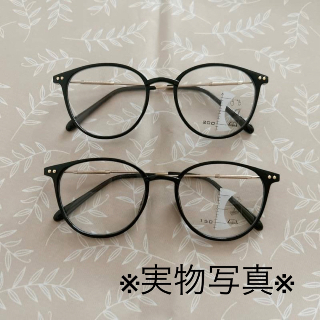 遠近両用メガネ　老眼鏡　リーディンググラス　おしゃれ　2.0　ブルーライトカット レディースのファッション小物(サングラス/メガネ)の商品写真