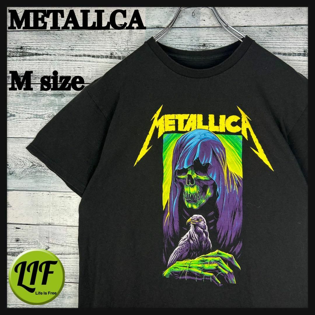 METALLICA(メタリカ)のメタリカ バンドT 半袖 Tシャツ 美品 ブラック M メンズのトップス(Tシャツ/カットソー(半袖/袖なし))の商品写真