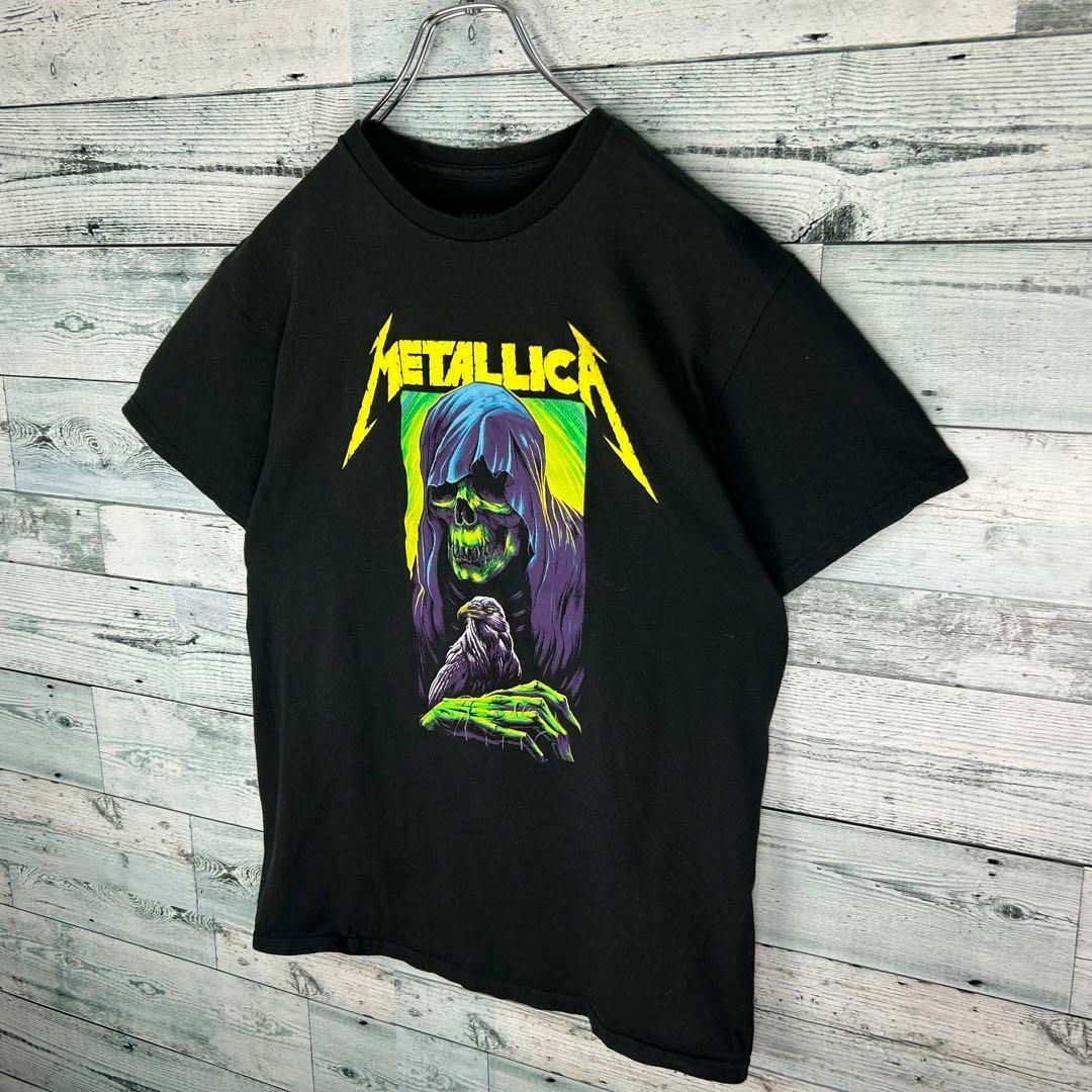 METALLICA(メタリカ)のメタリカ バンドT 半袖 Tシャツ 美品 ブラック M メンズのトップス(Tシャツ/カットソー(半袖/袖なし))の商品写真