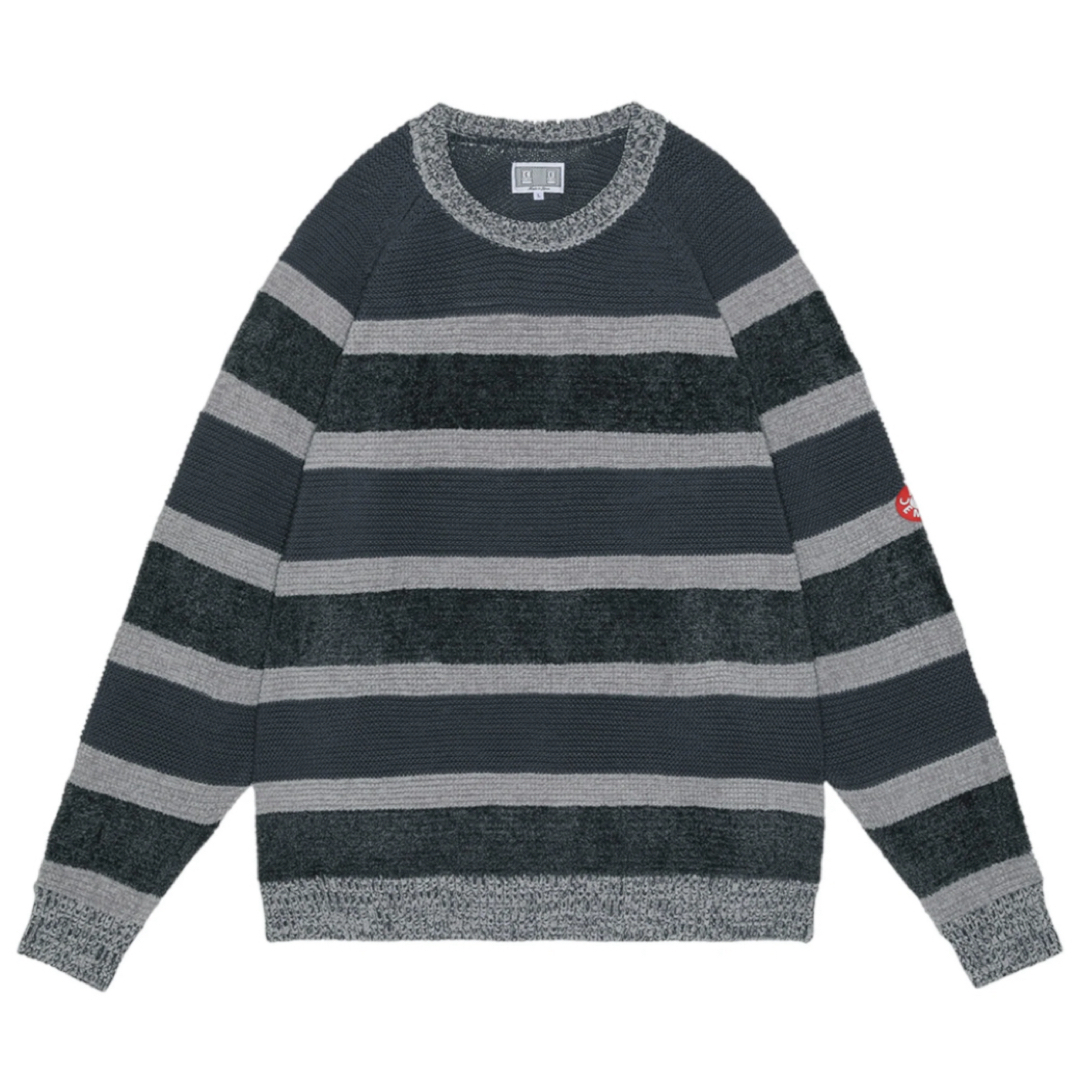 BEAMS(ビームス)のC.E 3 COLOUR STRIPE KNIT cavempt メンズのトップス(ニット/セーター)の商品写真