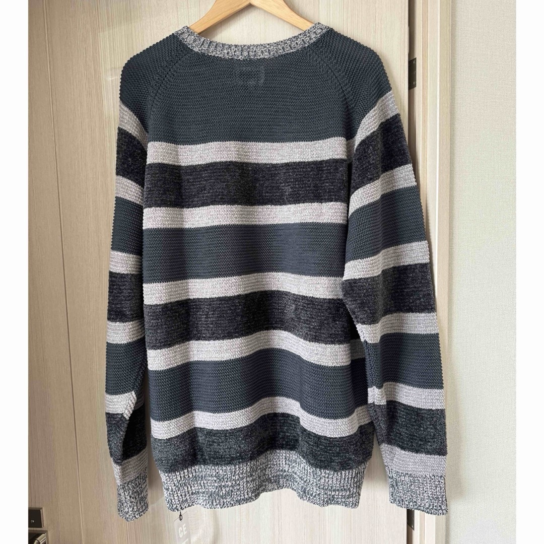 BEAMS(ビームス)のC.E 3 COLOUR STRIPE KNIT cavempt メンズのトップス(ニット/セーター)の商品写真