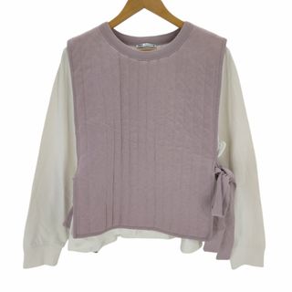 ザラ(ZARA)のZARA(ザラ) レイヤードトップス レディース トップス Tシャツ・カットソー(カットソー(長袖/七分))