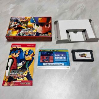 カプコン(CAPCOM)のロックマンエグゼ4 トーナメントレッドサン【ゲームボーイアドバンス用ソフト】(携帯用ゲームソフト)