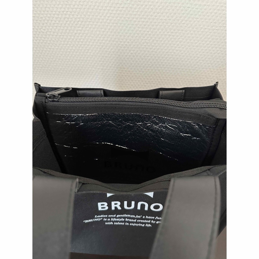 BRUNO(ブルーノ)の【値下】BRUNO保冷バッグ付きトートバッグ インテリア/住まい/日用品のキッチン/食器(弁当用品)の商品写真