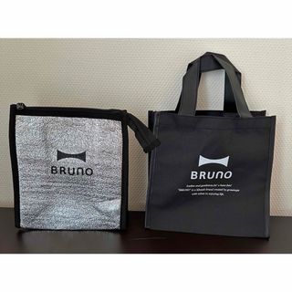 ブルーノ(BRUNO)の【値下】BRUNO保冷バッグ付きトートバッグ(弁当用品)