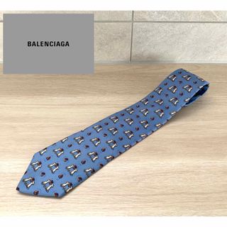 美品 BALENCIAGA バレンシアガ ネクタイ イタリー製