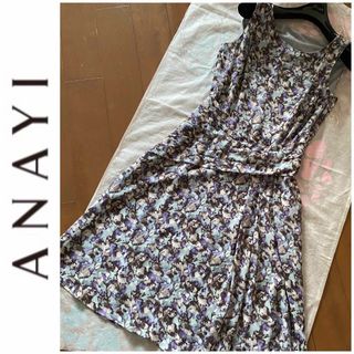 アナイ(ANAYI)の極美品未使用アナイ☆春夏ワンピース(ひざ丈ワンピース)