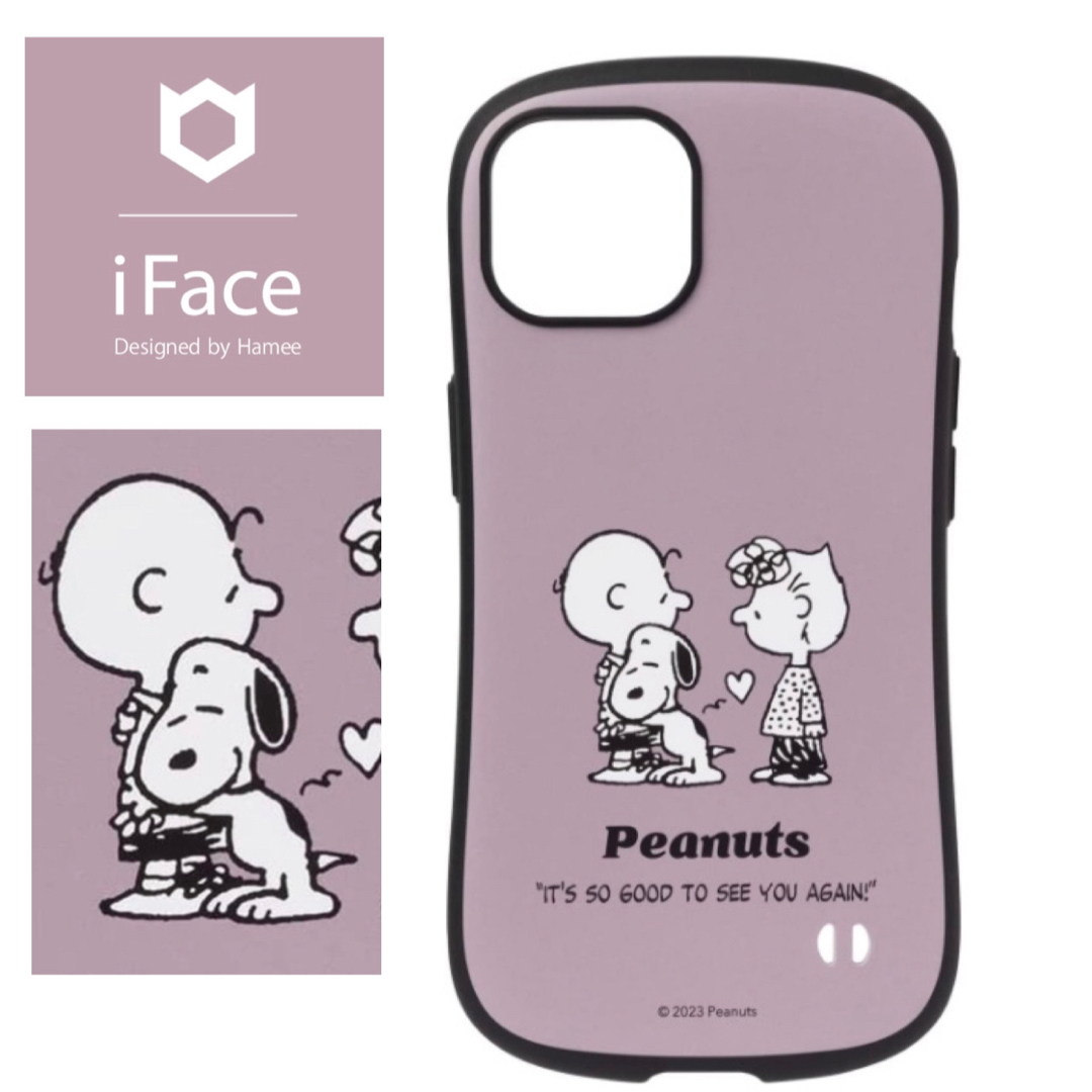 SNOOPY(スヌーピー)の新品⭐︎iFace スヌーピー iPhone13 チャーリーブラウン大好きのハグ スマホ/家電/カメラのスマホアクセサリー(iPhoneケース)の商品写真