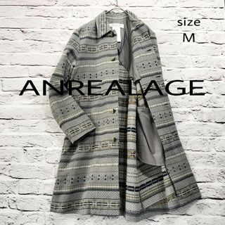 アンリアレイジ(ANREALAGE)の【比翼仕立て】アンリアレイジ ANREALAGE スプリング コート チマヨ柄(ロングコート)