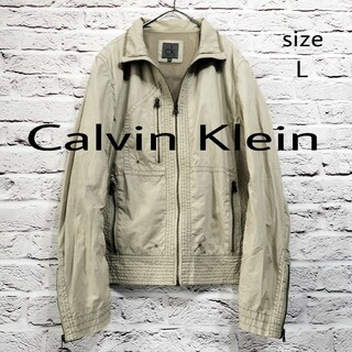 Calvin Klein - 【裏地メッシュ】Calvin Klein スウィングトップ ロゴジップ