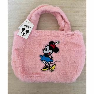 ディズニー(Disney)のディズニー　ミニー　ミニトート　ランチバッグ　トートバッグ　ピンク　海外　バッグ(トートバッグ)