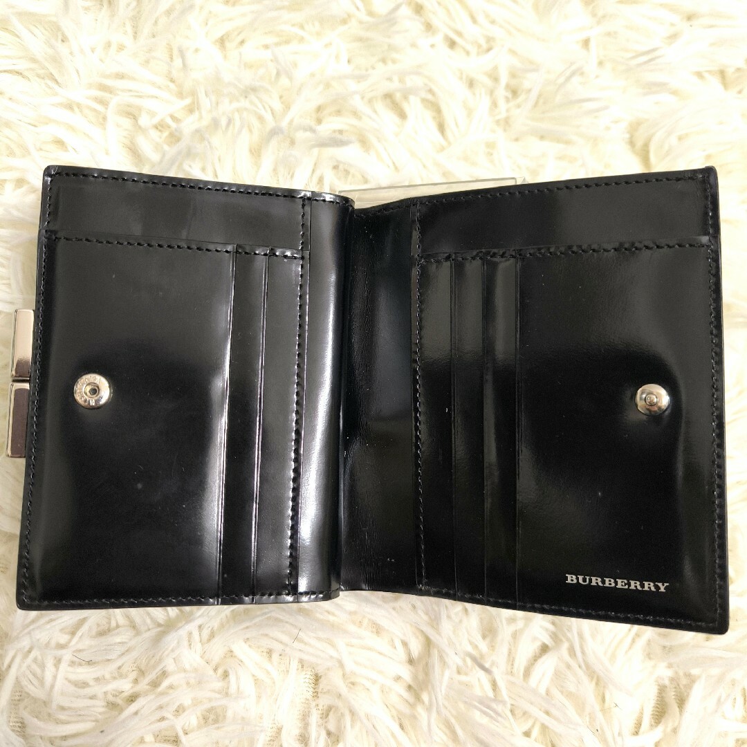 【極美品】BURBERRY バーバリー ノバチェック ウォレット二つ折り 財布