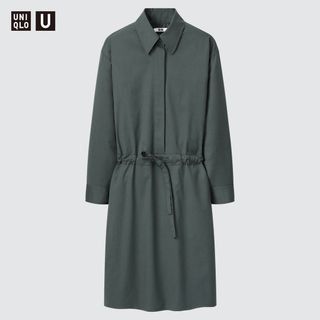 ユニクロ(UNIQLO)のUNIQLO U チュニックワンピース(ひざ丈ワンピース)