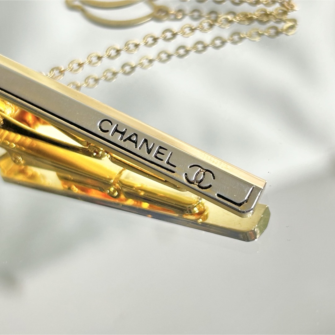 CHANEL(シャネル)のシャネル ネクタイピン カフリンクス セット ココマーク CHANEL ゴールド メンズのファッション小物(ネクタイピン)の商品写真