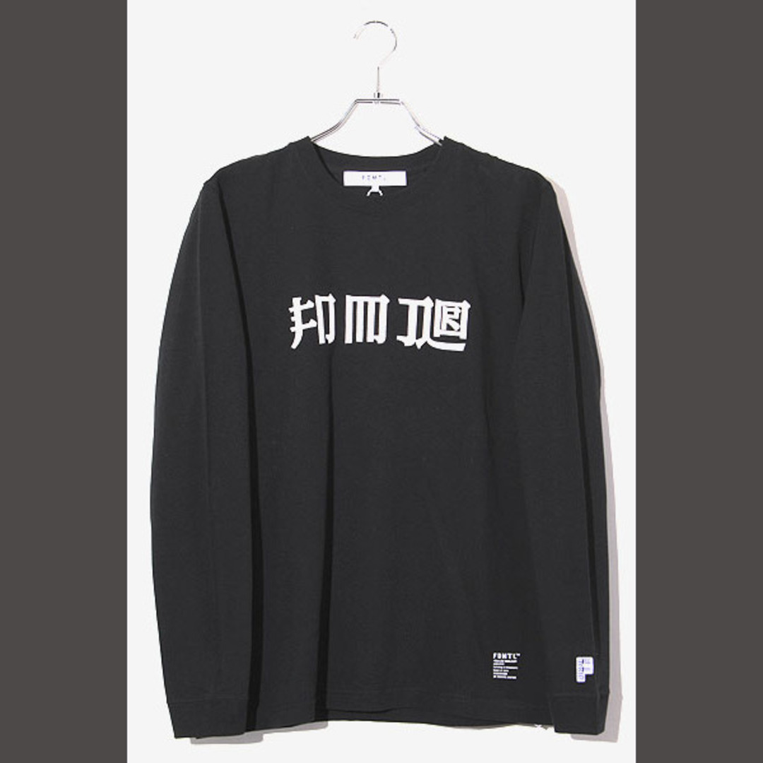 other(アザー)の未使用品 ファンダメンタル FDMTL L/S TEE 2 ブラック メンズのトップス(Tシャツ/カットソー(七分/長袖))の商品写真