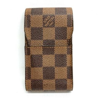 LOUIS VUITTON - ★Louis Vuitton ルイヴィトン N63024 エテュイシガレット ダミエ 煙草ケース ブラウン