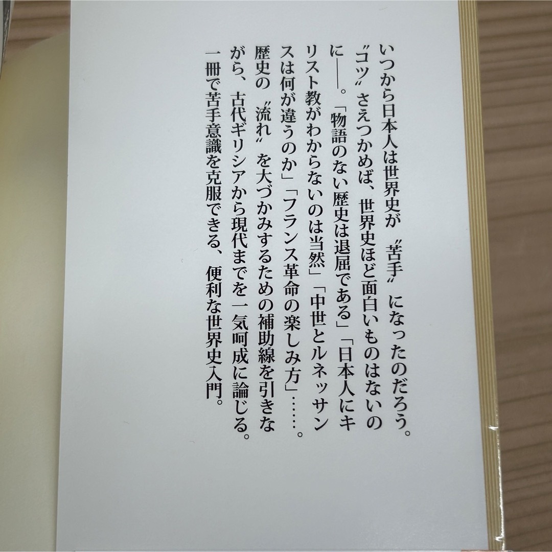 新潮社(シンチョウシャ)の▼日本人のための世界史入門 （新潮新書 506) 小谷野敦／著 帯あり 9刷 エンタメ/ホビーの本(その他)の商品写真