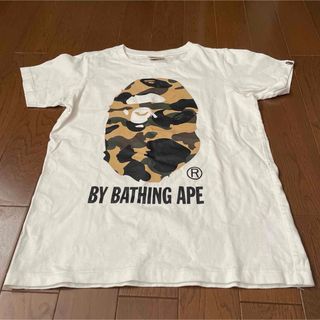 アベイシングエイプ(A BATHING APE)のA BATHING APE  Tシャツ　LADIES  XS(Tシャツ(半袖/袖なし))