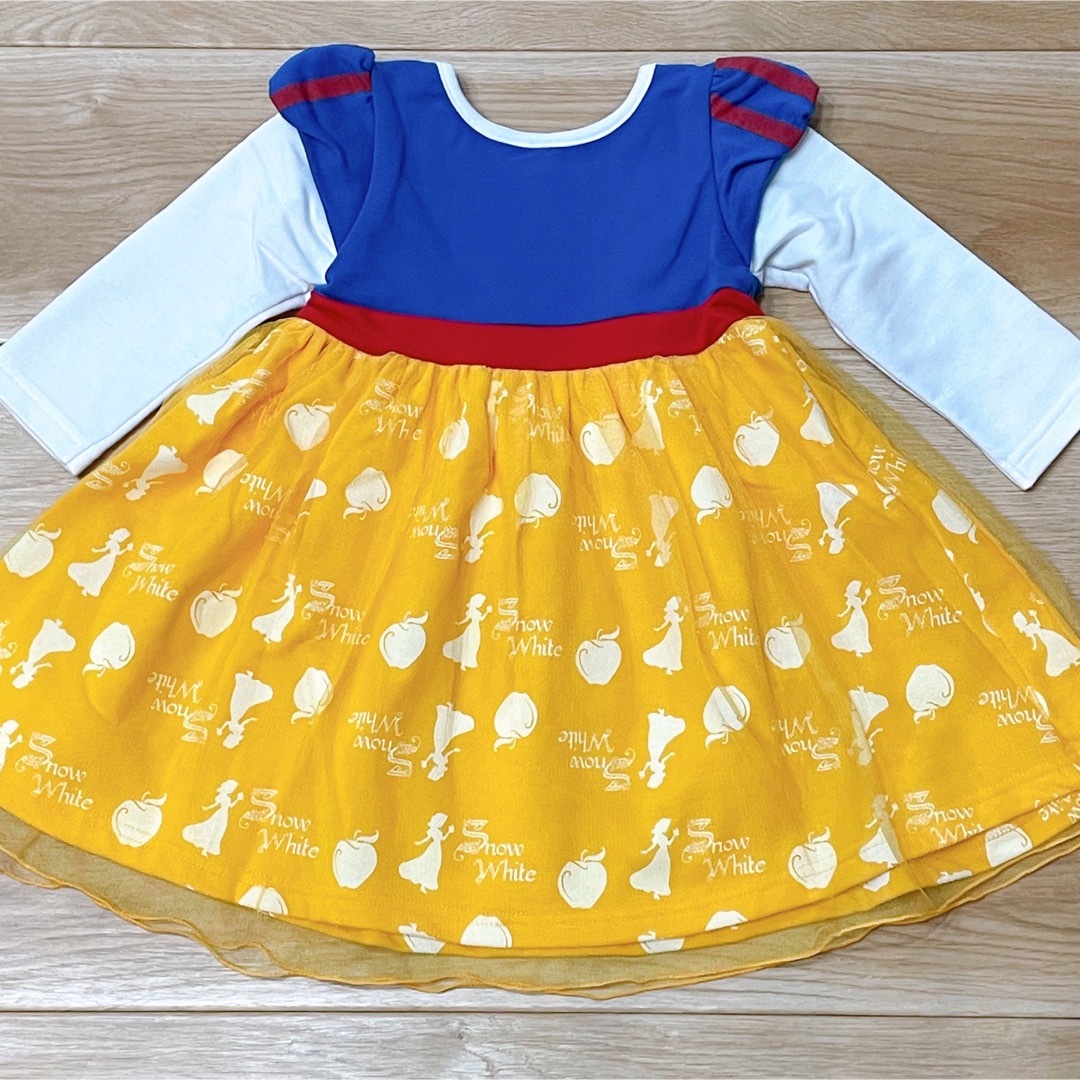 Disney(ディズニー)の専用 白雪姫 ワンピース 90 キッズ/ベビー/マタニティのキッズ服女の子用(90cm~)(ワンピース)の商品写真