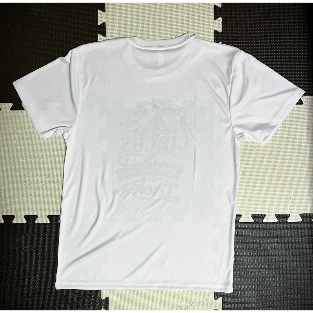 glimmer(グリマー)のglimmer  速乾  Tシャツ CIRCUS ホワイト Ⓜ 軽量100g レディースのトップス(Tシャツ(半袖/袖なし))の商品写真