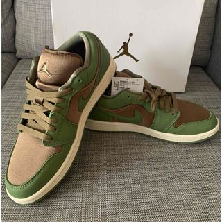 ジョーダン(Jordan Brand（NIKE）)の新品　NIKE AIR JORDAN 1Low SE "brown kelp"(スニーカー)