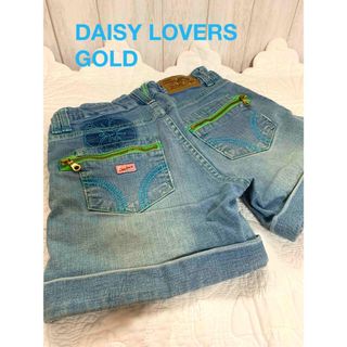 ディジーラバーズ(DAISY LOVERS)のDAISY LOVERS GOLDショートパンツ　Lサイズ(パンツ/スパッツ)