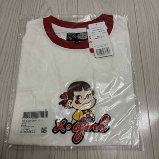 未開封●X-girl PEKO RINGER S/S TEE Tシャツ/ホワイト