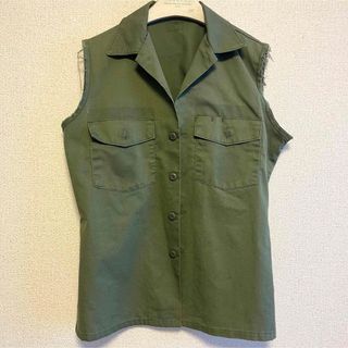 ミリタリー(MILITARY)の古着【 ヴィンテージ ミリタリー ジャケット ベスト 】(ミリタリージャケット)