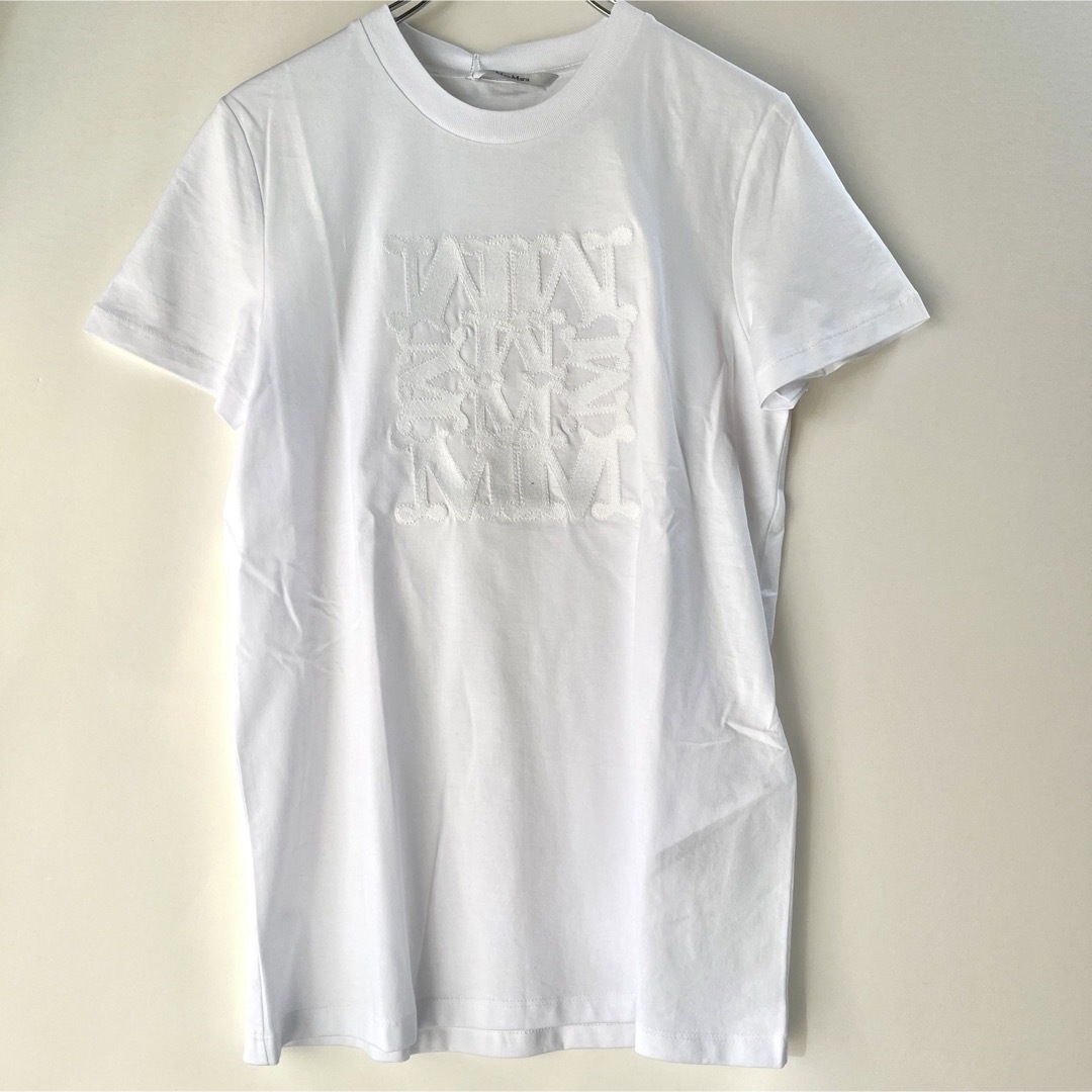 Max Mara(マックスマーラ)の24SS  MAX MARA マックスマーラ Tシャツ TAVERNA 半袖 S レディースのトップス(Tシャツ(半袖/袖なし))の商品写真