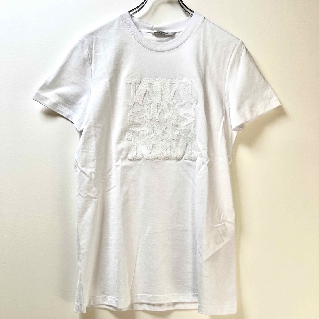 Max Mara(マックスマーラ)の24SS  MAX MARA マックスマーラ Tシャツ TAVERNA 半袖 S レディースのトップス(Tシャツ(半袖/袖なし))の商品写真