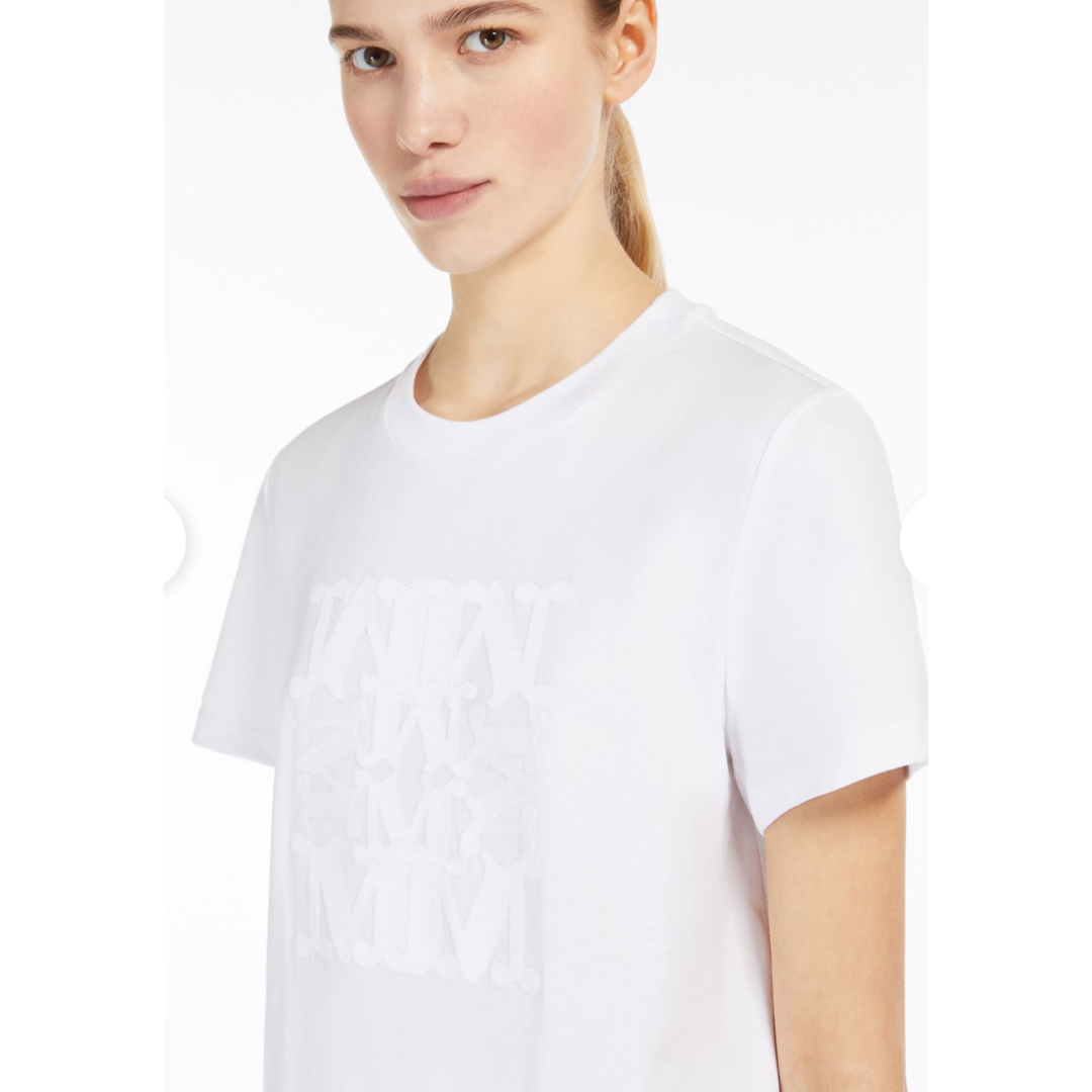 Max Mara(マックスマーラ)の24SS  MAX MARA マックスマーラ Tシャツ TAVERNA 半袖 S レディースのトップス(Tシャツ(半袖/袖なし))の商品写真