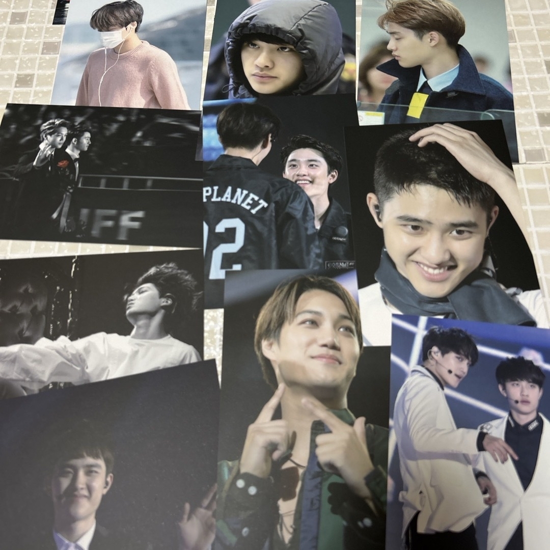 EXO(エクソ)のEXO ギョンス カイ ポストカード セット エンタメ/ホビーのタレントグッズ(アイドルグッズ)の商品写真