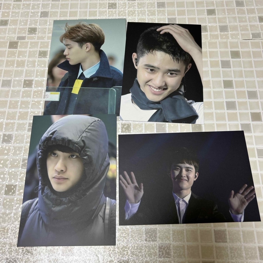 EXO(エクソ)のEXO ギョンス カイ ポストカード セット エンタメ/ホビーのタレントグッズ(アイドルグッズ)の商品写真