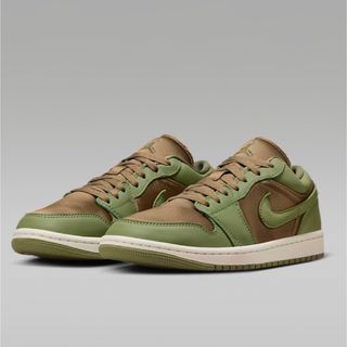 ジョーダン(Jordan Brand（NIKE）)の新品　NIKE AIR JORDAN 1Low SE "brown kelp"(スニーカー)