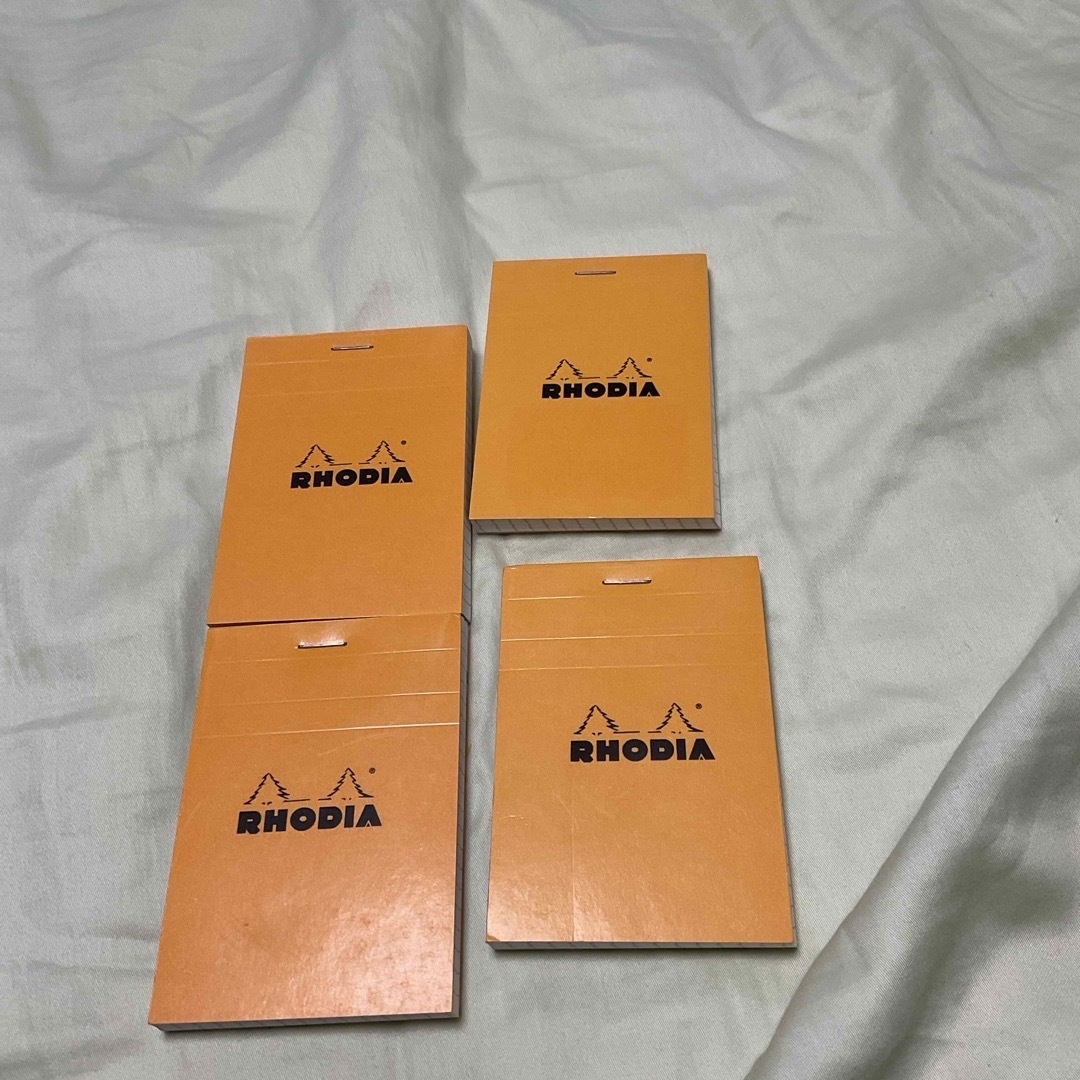 RHODIA(ロディア)のRHODIA  ロディア No.11 方眼　4冊セット インテリア/住まい/日用品の文房具(ノート/メモ帳/ふせん)の商品写真