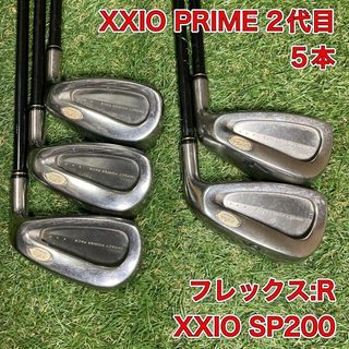 ゼクシオ(XXIO)の訳ありゼクシオプライム2代目　アイアン5本　XXIO PRIME ゴルフクラブ(クラブ)