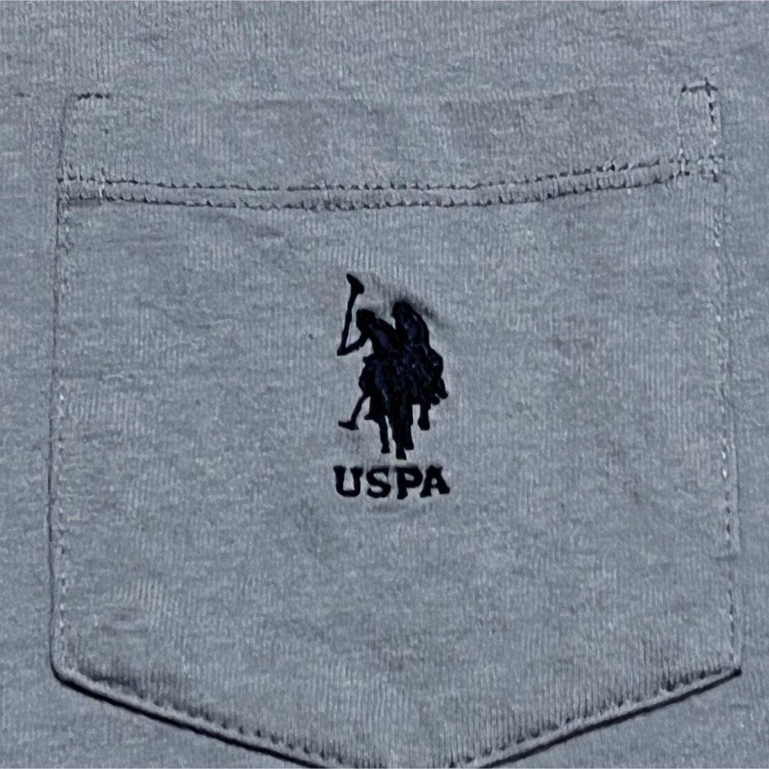 U.S. POLO ASSN.(ユーエスポロアッスン)のユーエスポロアッスン ♡ワンポイント刺繍Tシャツ 長袖 カジュアル 大きい　XL メンズのトップス(Tシャツ/カットソー(七分/長袖))の商品写真