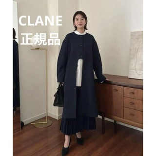 CLANE - CLANE ARCH CUT FLARE COAT