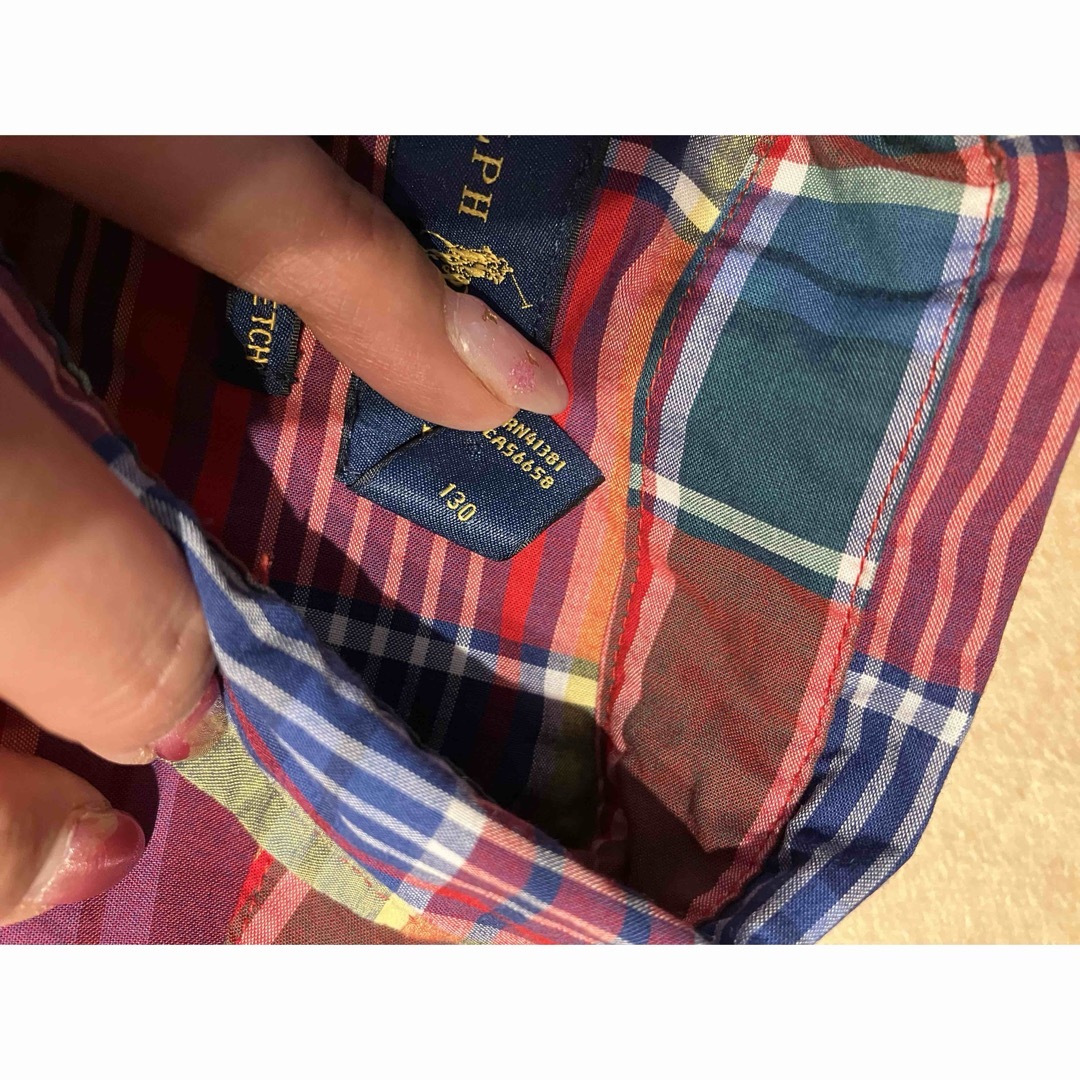 POLO RALPH LAUREN(ポロラルフローレン)のラルフローレン　シャツ キッズ/ベビー/マタニティのキッズ服男の子用(90cm~)(ブラウス)の商品写真