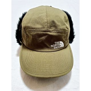 ザノースフェイス(THE NORTH FACE)の美品 ノースフェイス バッドランドキャップ M カーキ フライトキャップ 帽子(キャップ)