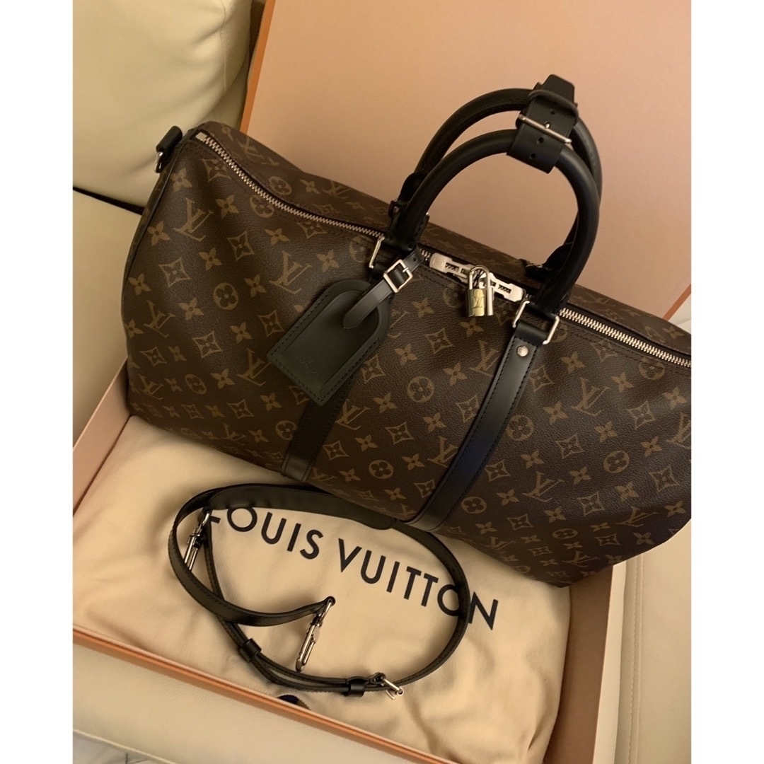 LOUIS VUITTON(ルイヴィトン)の【極美品】ヴィトン　キーポルバンドリエール45 レディースのバッグ(ボストンバッグ)の商品写真