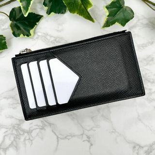 ルイヴィトン(LOUIS VUITTON)のルイヴィトン タイガ コインカード・ホルダー 現行完売モデル 黒 コインケース(コインケース/小銭入れ)