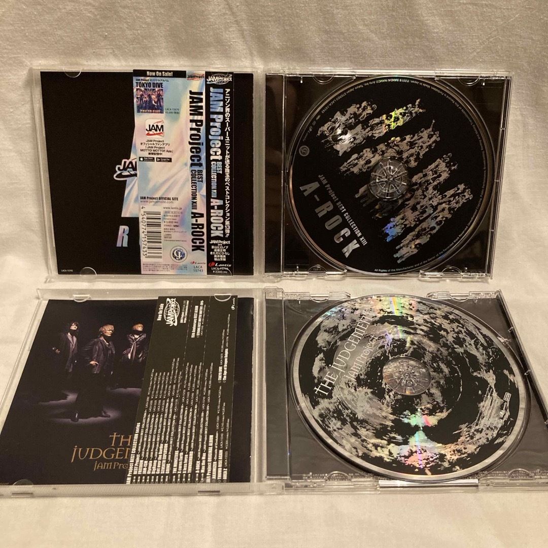 JAM Project CD アルバム4枚セット エンタメ/ホビーのCD(ポップス/ロック(邦楽))の商品写真